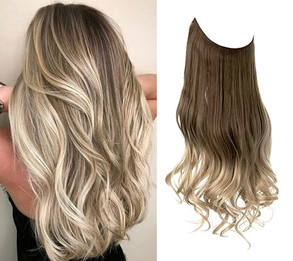 Brown to Platinum Ash Blonde Hallo®