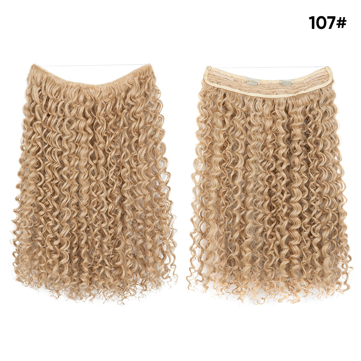 (Limited Edition)  Invisible Curly Hallo® Hair Extensions