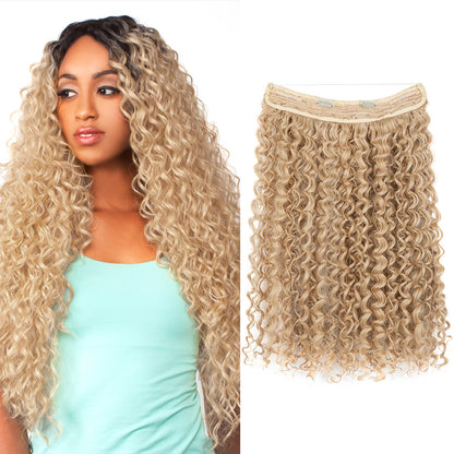 (Limited Edition)  Invisible Curly Hallo® Hair Extensions