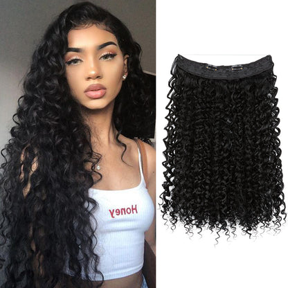 (Limited Edition)  Invisible Curly Hallo® Hair Extensions