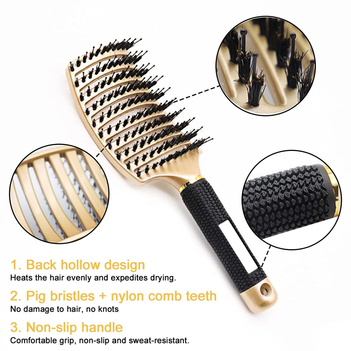 Hallow Hair Detangling Brush