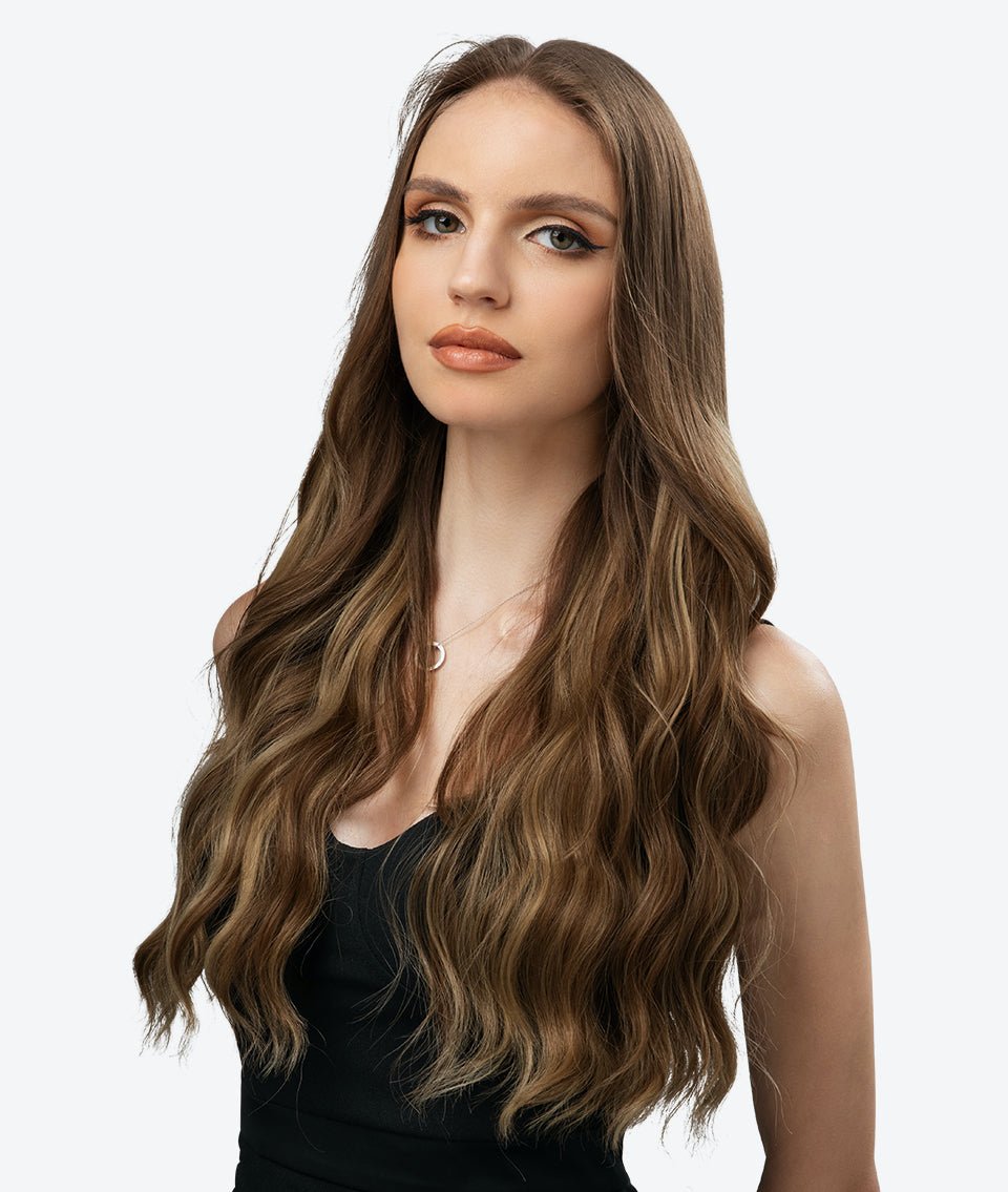 Secret Hair Hallo 2.0 Hair Extensions Dark Brown