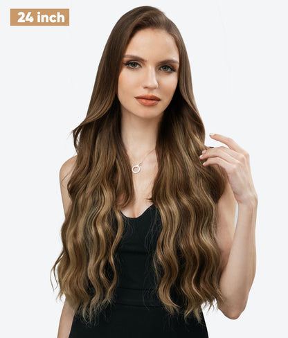 Secret Hair Hallo 2.0 Hair Extensions Medium Brown