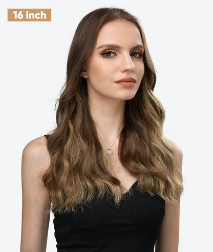 Secret Hair Hallo 2.0 Hair Extensions Medium Brown