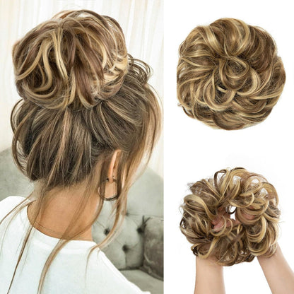 Invisible Hair Instant Curly Messy Bun