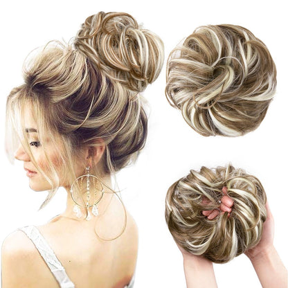 Invisible Hair Instant Curly Messy Bun