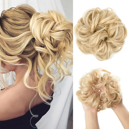 Invisible Hair Instant Curly Messy Bun