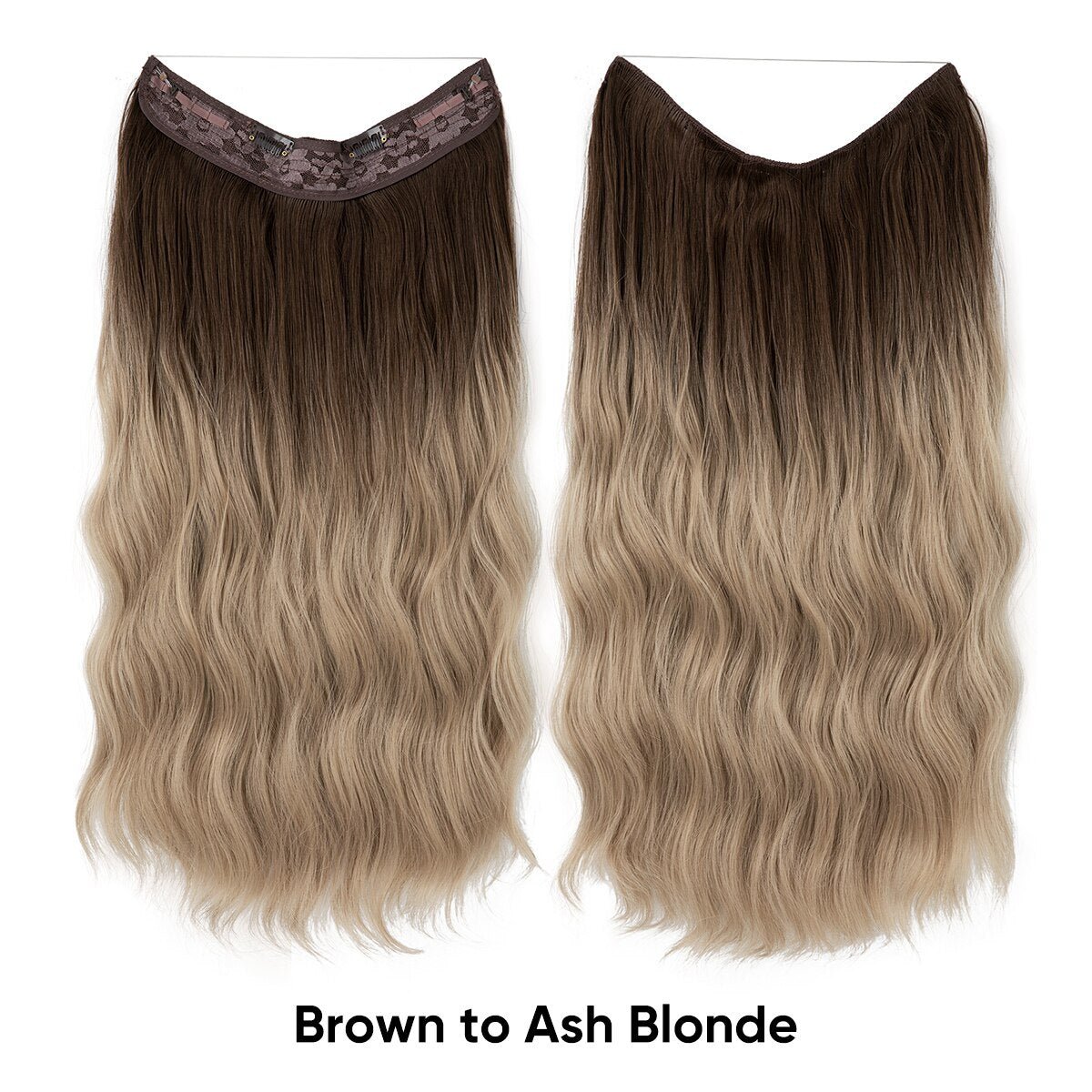 Secret Hair Hallo 2.0 Hair Extensions Brown To Ash Blonde