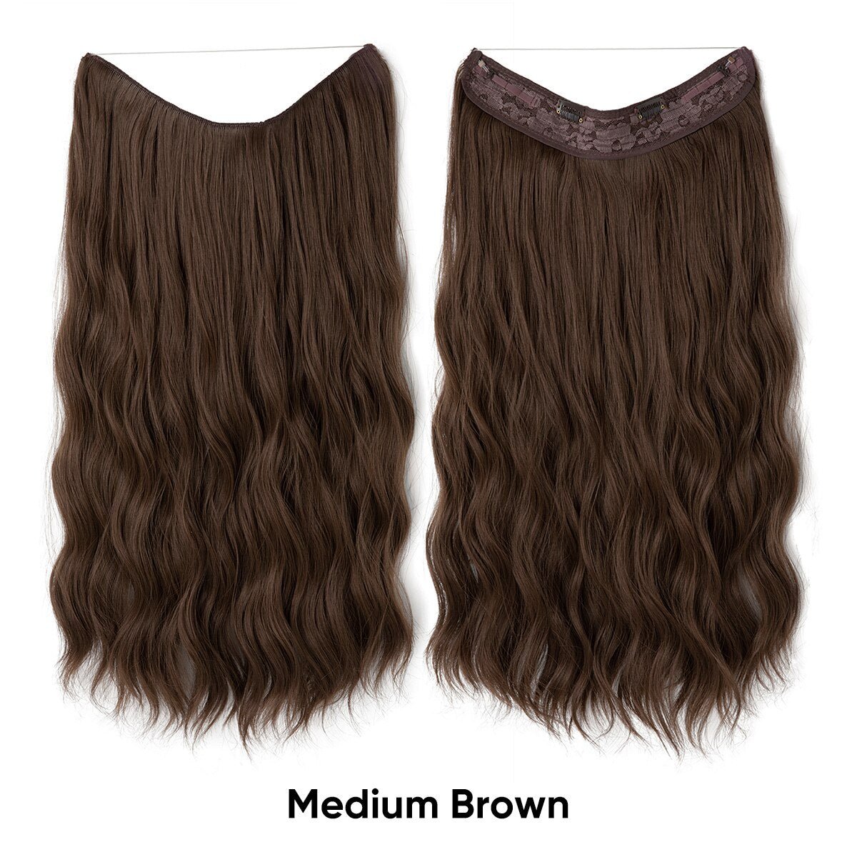 Secret Hair Hallo 2.0 Hair Extensions Medium Brown