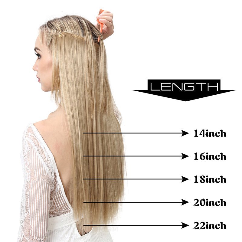 Secret Hair Invisible Hallo Straight Hair Extensions