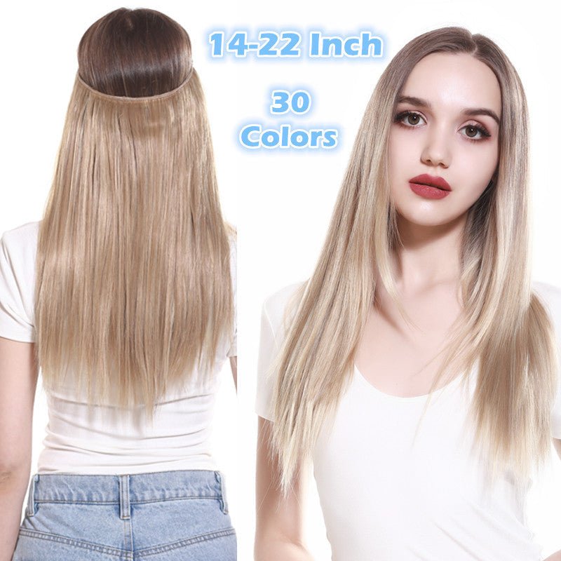 Secret Hair Invisible Hallo Straight Hair Extensions