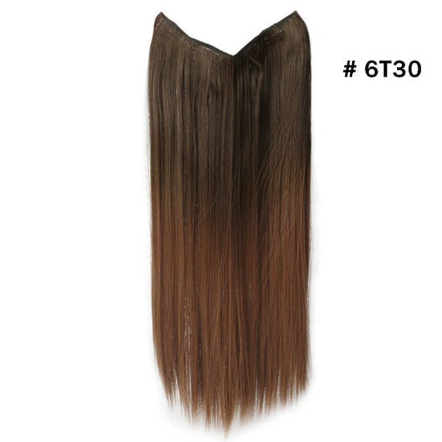 Secret Hair Invisible Hallo Straight Hair Extensions